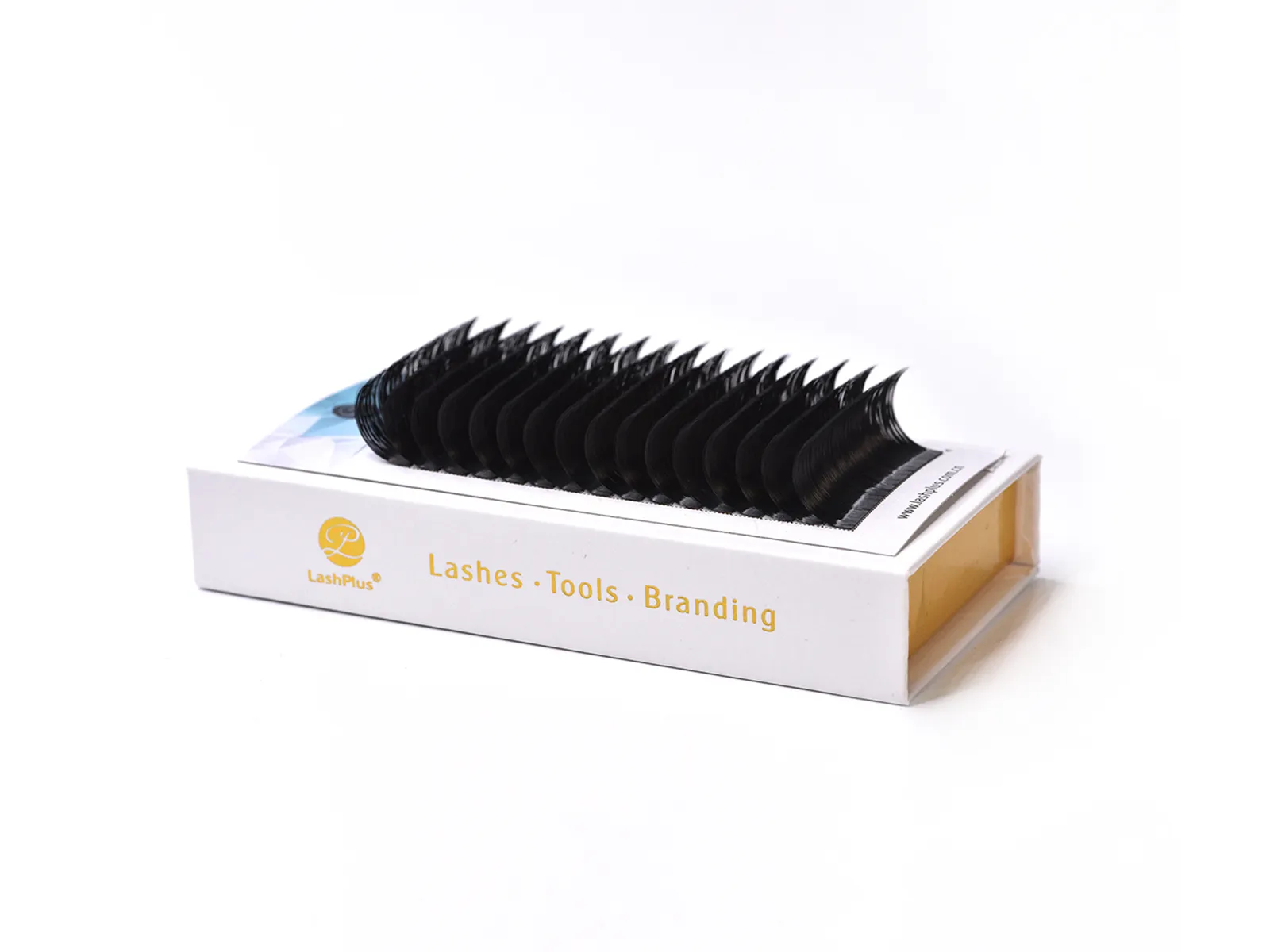 Pestañas sueltas de mega volumen LashPlus 0.02-0.03mm para abanicos a mano